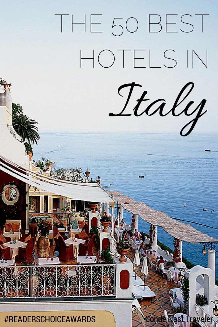 The 50 Best Hotels in Italy: Readers' Choice Award...