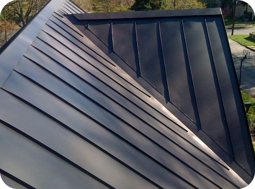 Englert Kynar Ultra-Cool Low Gloss metal roof in D...