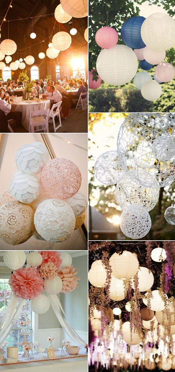 2015 trending paper lantern wedding hanging decora...