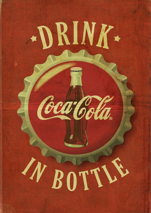 Coca Cola ® - Vintage posters by Kareem Gouda...