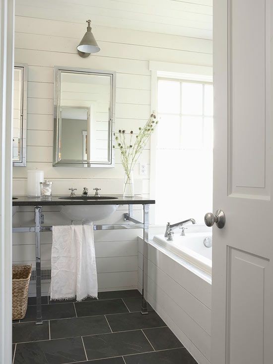 Modern cottage style bathroom (click over for more...