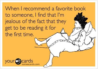 When I recommend a favorite book to someone, I fin...
