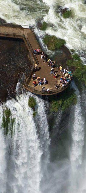 Iguazu Falls, Brazil ~ Awesome place from which to...