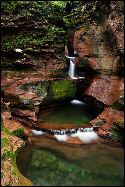 "Swimmin' Hole" - Adams Falls, Ricketts Glen State...