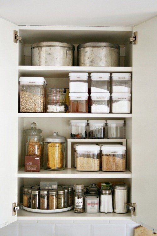 15 Beautifully Organized Kitchen Cabinets (And Tip...