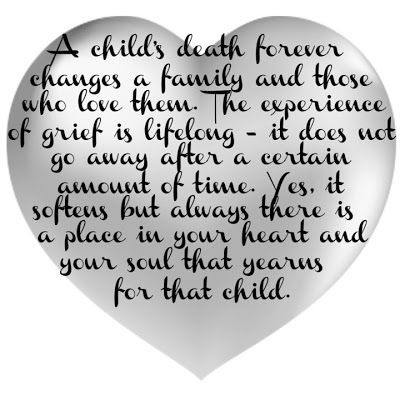 Mother Grieving Loss of Child Saturday's Sayings -...
