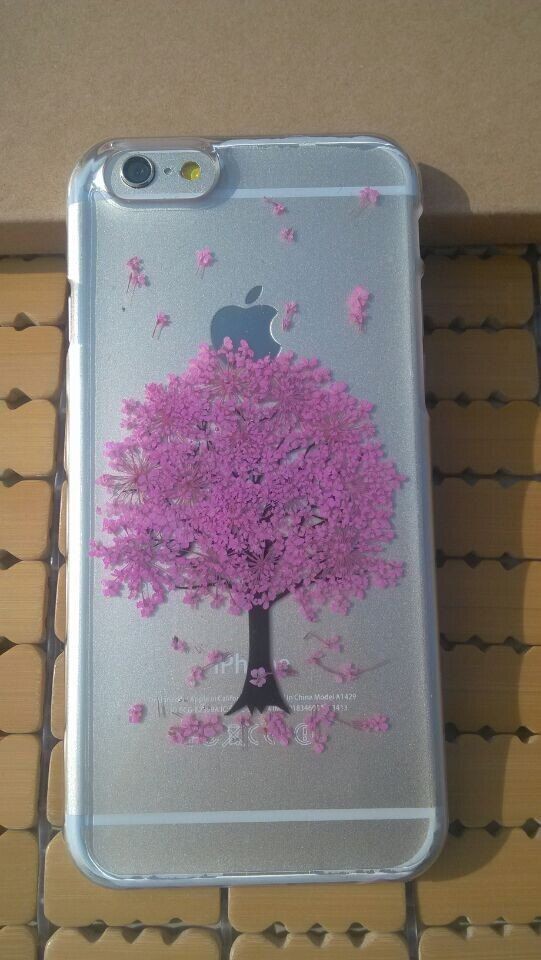 Tree Flower iPhone 5 Case Pressed Flower iPhone 6...