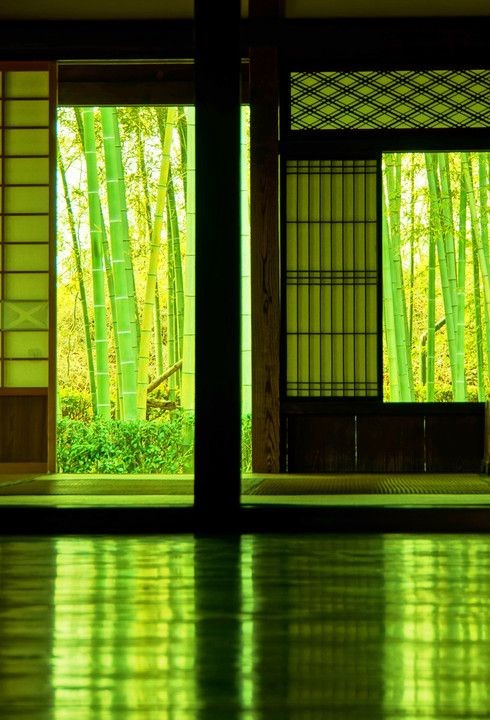 Old Japanese House in Spring, by Osaru,