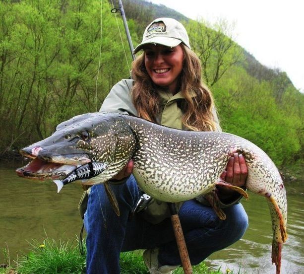 Holy Crap look at that pike! Freaking awesome! Mus...