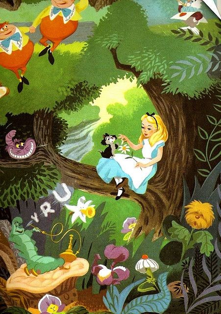 Alice in Wonderland illustrated by Al Dempster (19...
