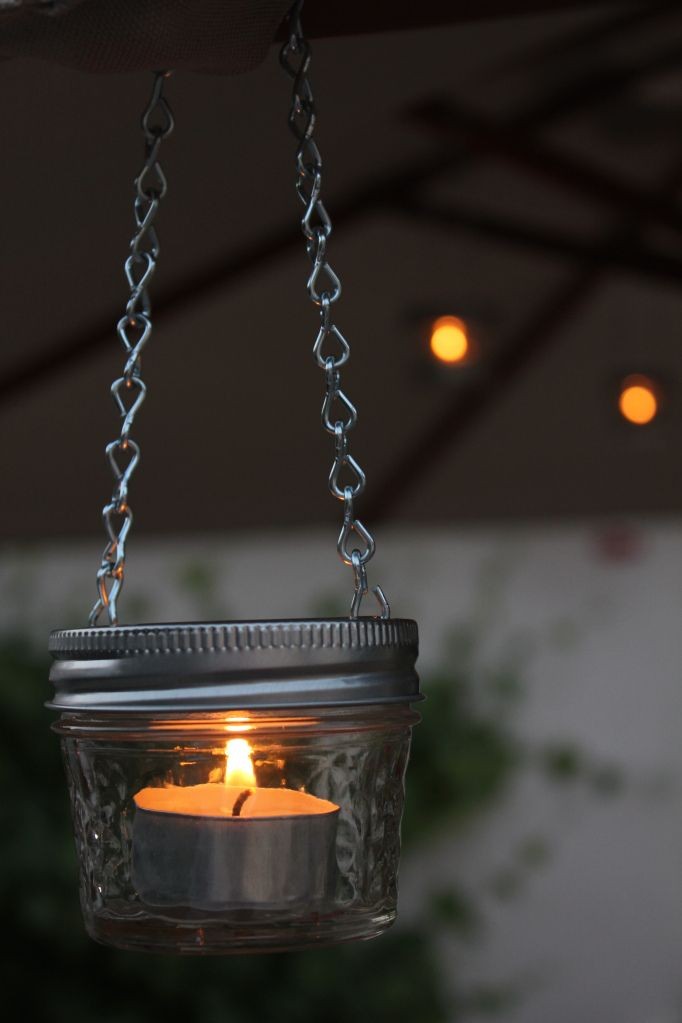 EASY DIY mason jar candle lanterns- Perfect for RV...