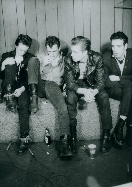 the Clash - love this black and white group shot!