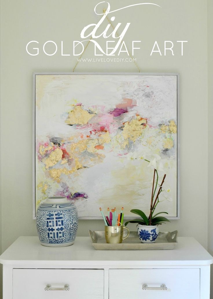 How To Make Gold Leaf Art (Round Two)!
