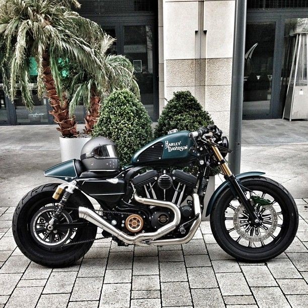Sportster Harley Davidson. Custom-Usually not a hu...