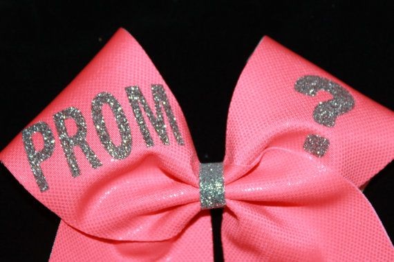 Prom proposal cheer bow by UltimateCheerBow on Ets...