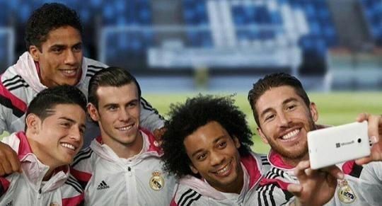 Real Madrid smile