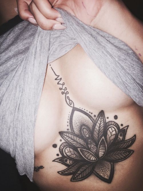 I am obsessed with underboob tattoos & I want...