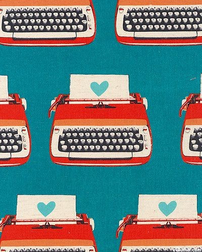 Melody Miller Ruby Star Shining Typewriters , Red...