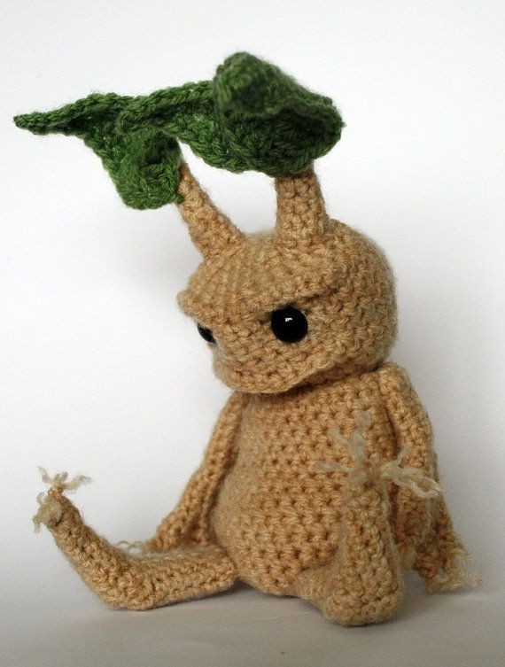 Mandrake Amigurumi Crochet Pattern by MrFox on Ets...