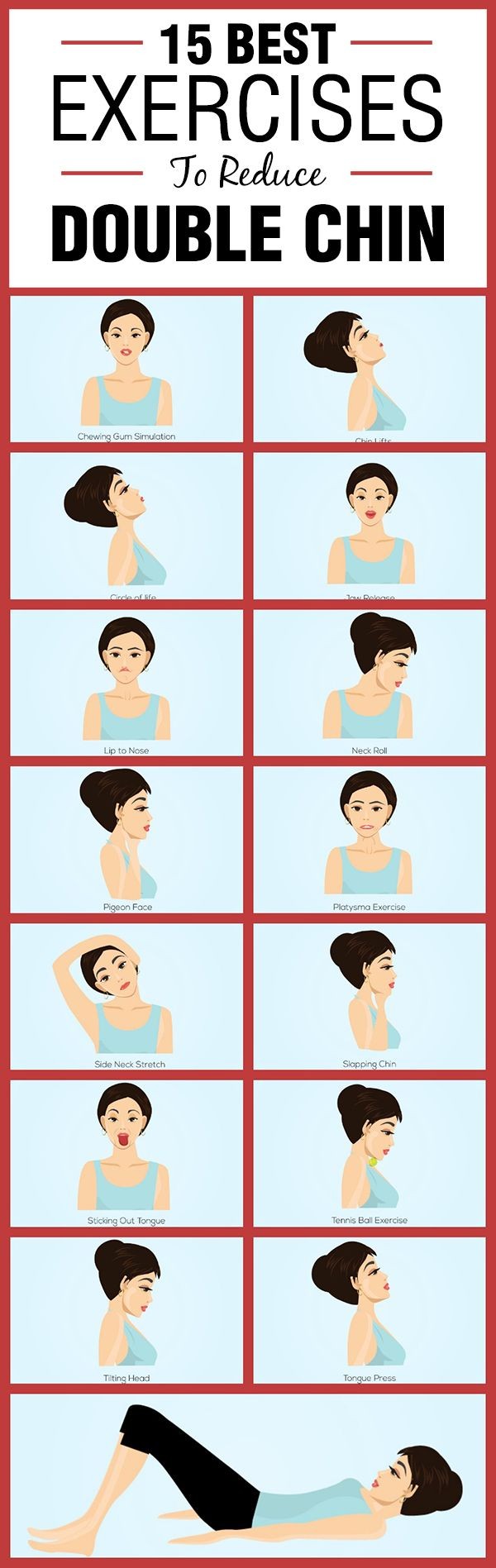 15 Best Exercises to Reduce Double Chin – Si...