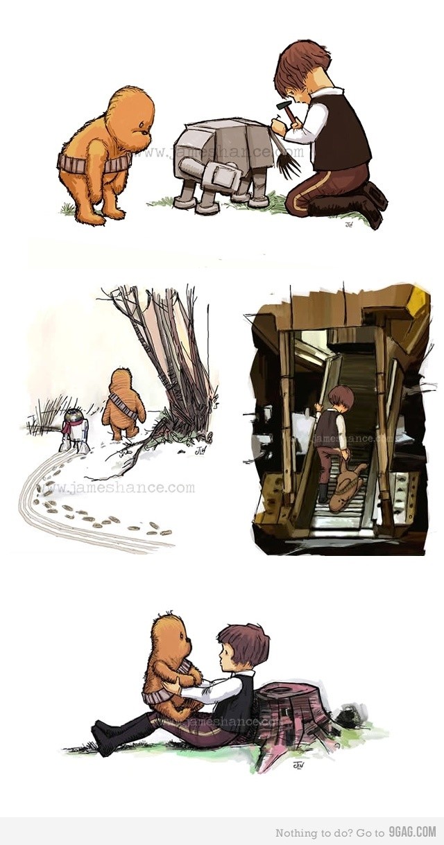 Wookie the Chew by James Hance - totally one of my...