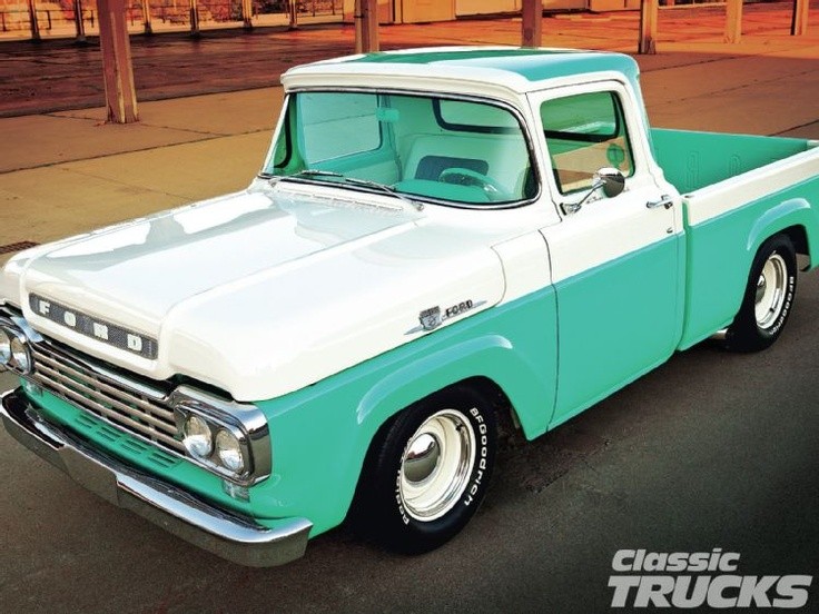1959 Ford F 100 I had one like this as my first tr...