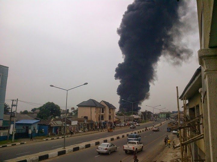 Five feared killed as explosion rocks Port Harcour...
