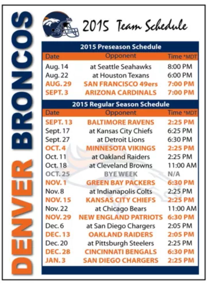 2015 Broncos