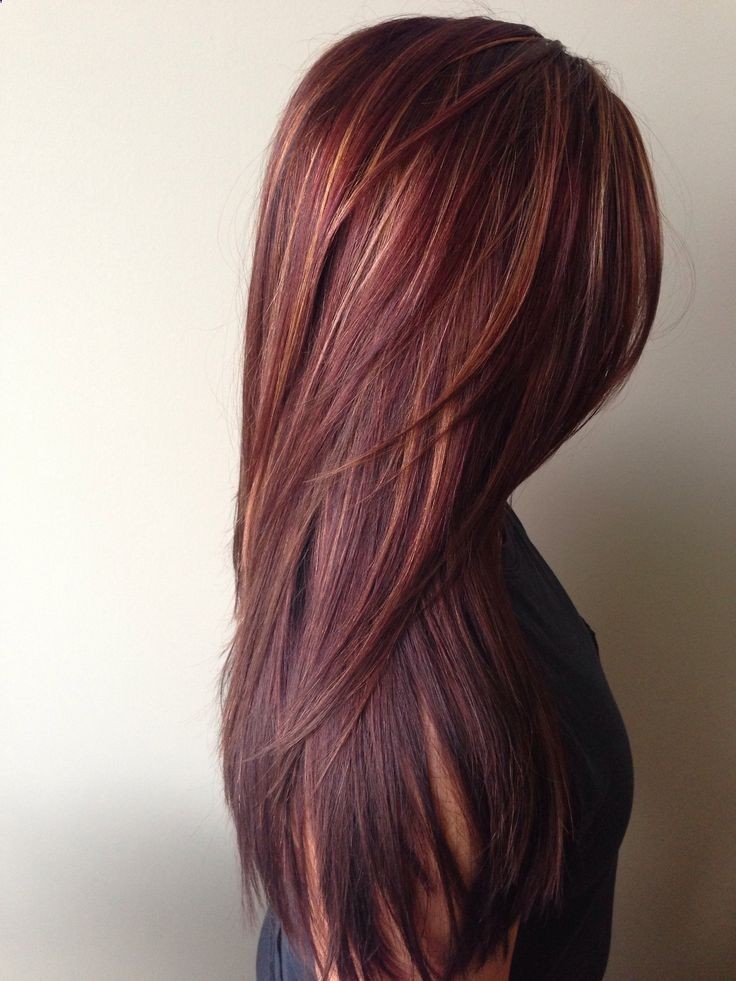 I love this dark burgundy color especially with th...