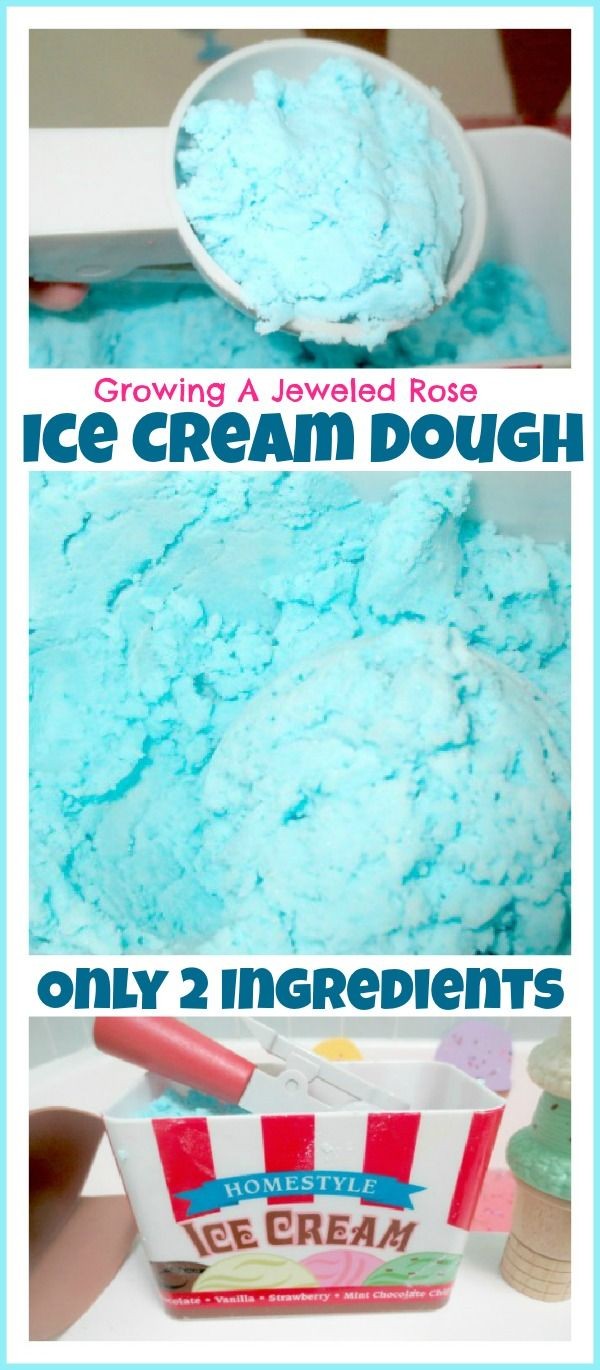 Ice Cream Dough : Add one Kool-aid packet to bakin...
