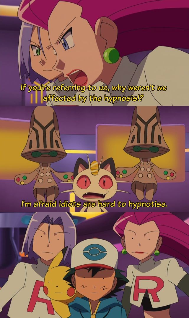 Pokemon- This concludes that Ash and Team Rocket a...
