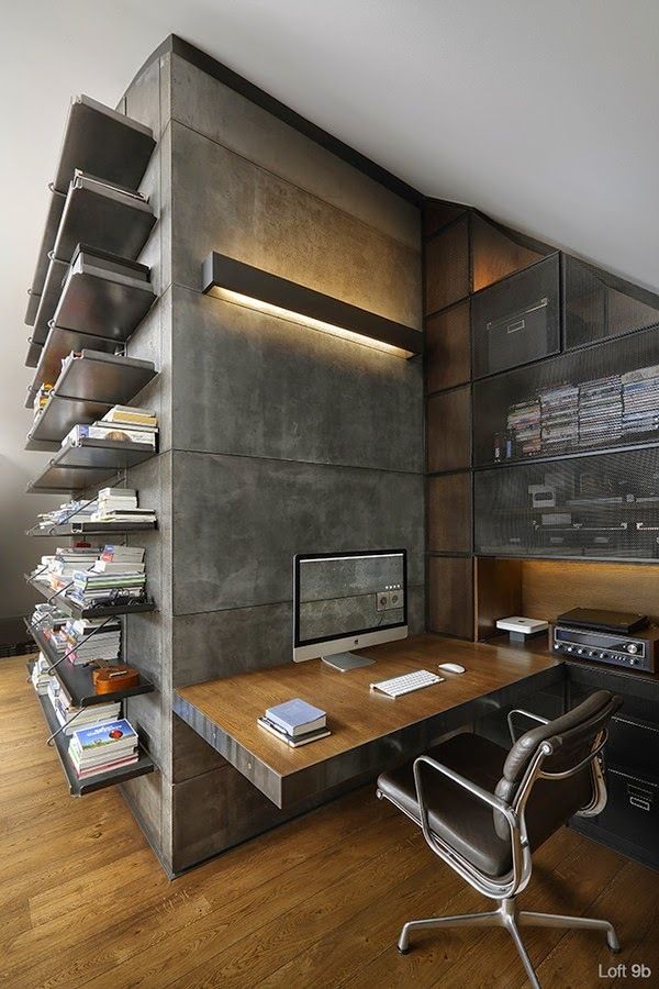 Loft 9b by Dimitar Karanikolov #interior #design #...