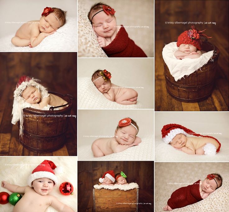 Christmas baby photo ideas