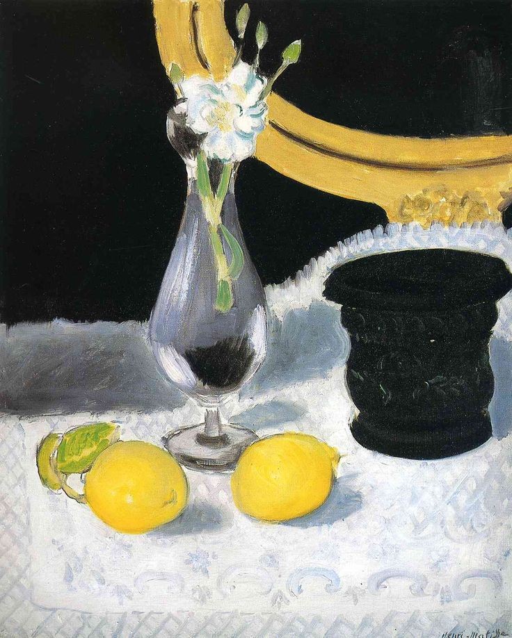 Henri Matisse | Still Life (Vase of Flowers, Lemon...