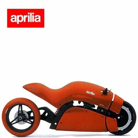 Aprilia concept bike. Throw a green LED light ring...