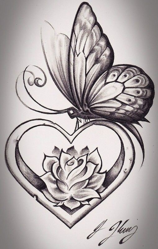get rid of the butterfly and i love the flower ins...