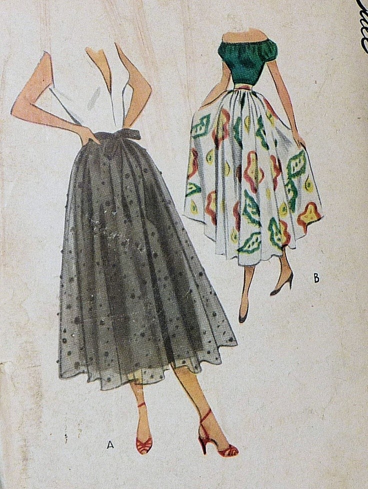 1940s skirt pattern
