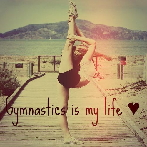 My life is gymnastics