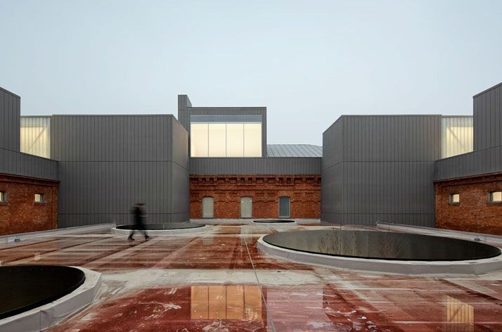 A Former Prison is Converted Into a Civic Center b...