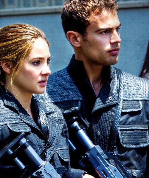 Tris and Four...could be the paintball scene or th...
