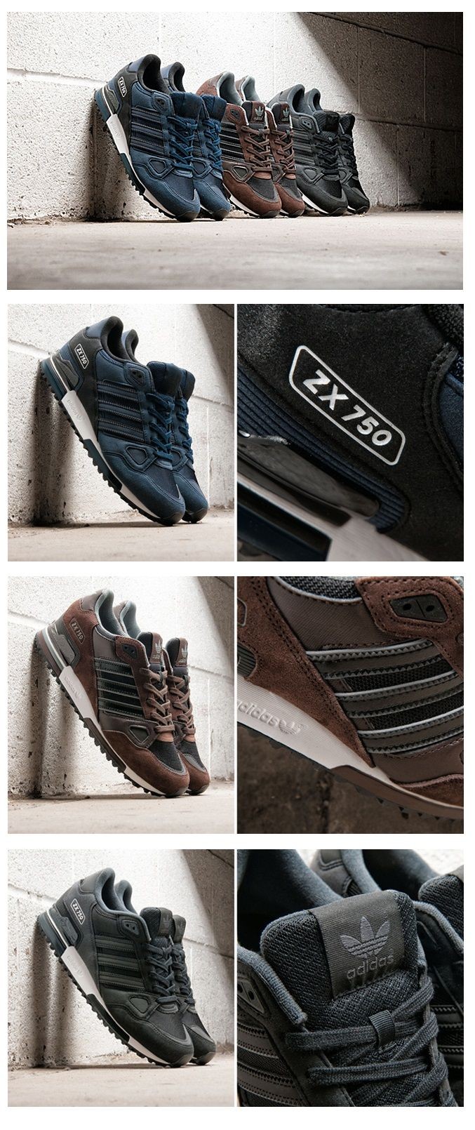 adidas ZX750; JD Sports Exclusive trainers shoes f...