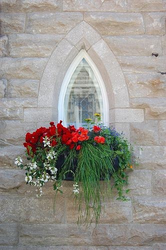 church window by LilibethsGarden, via Flickr