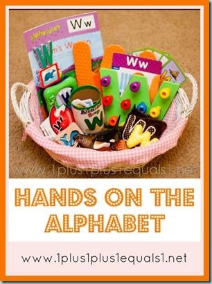 Hands on the Alphabet ~ Ideas for exposing young c...