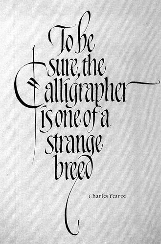 Calligrapher ~ Title #14 - Charles' work is SO bea...