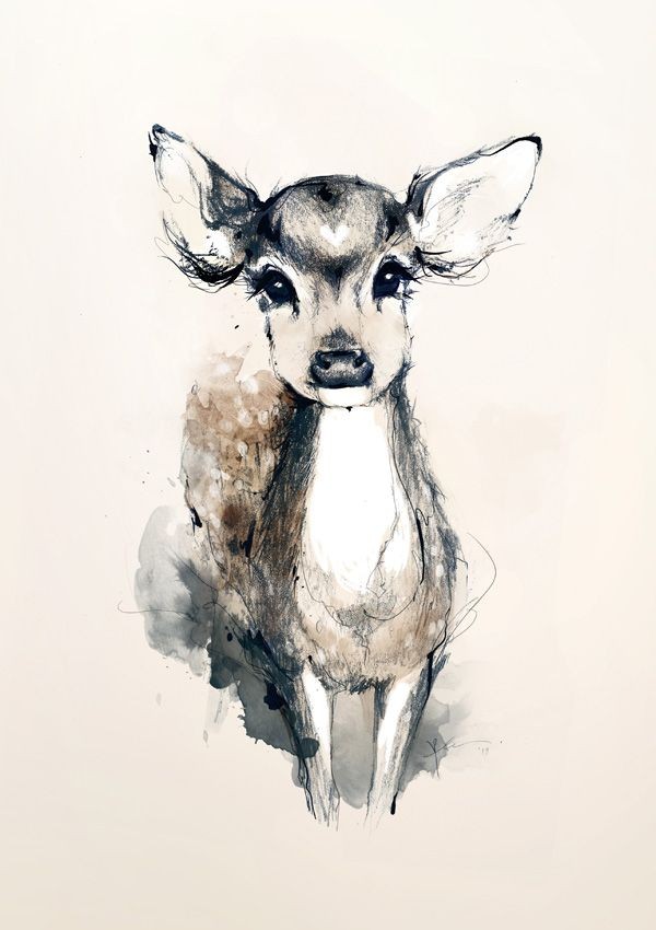 OMG I love it so much!!    deer by joanneyoung.dev...
