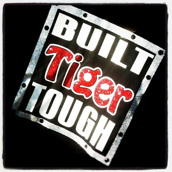 Built tiger tough  or your team name by Rocknmamad...