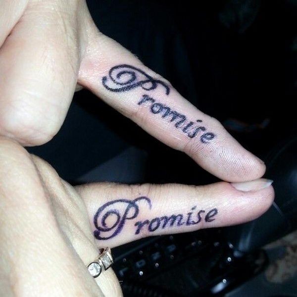 Pinky Promise for Friends or with my kids