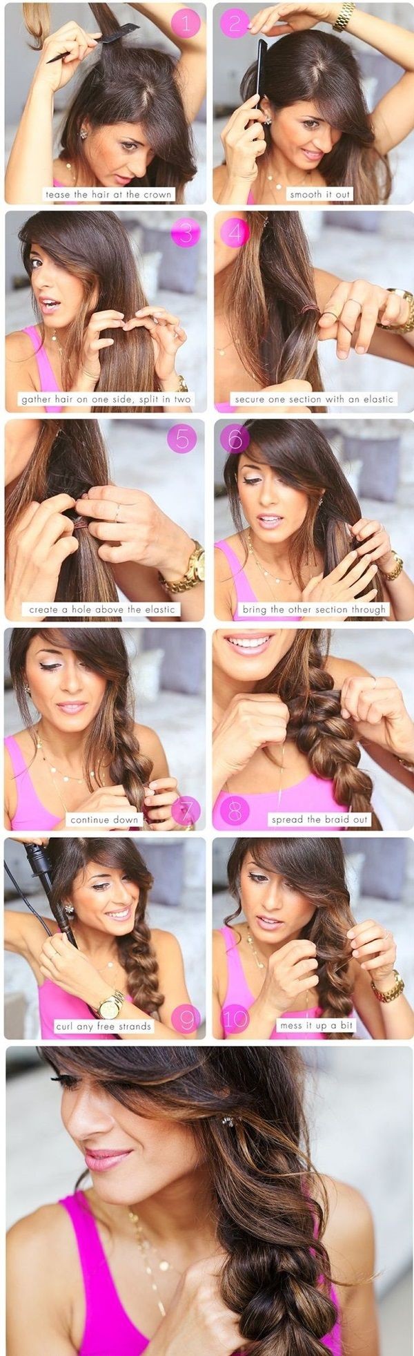 50 Simple Five Minute Hairstyles to snatch the att...