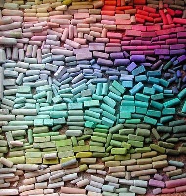 Deborah Secor's pastel palette - gorgeous
