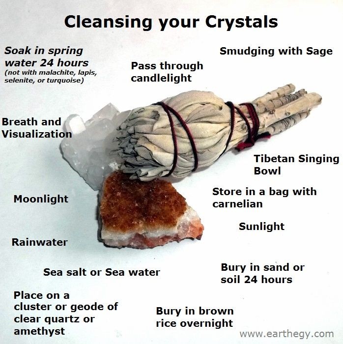 Why and How to Cleanse your Crystals and Gemstones...